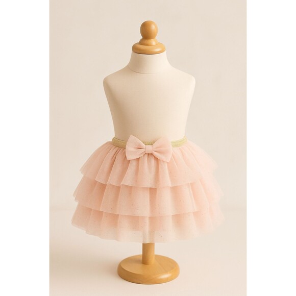 Start Up Kids Baby Pink Tutu Skirt 12M Soft Tulle Princess Birthday Outfit - Picture 1 of 13